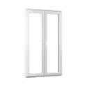 Dvojkrídlové plastové balkónové dvere REHAU Smartline+ - SKLADOVÉ-OKNÁ.sk - 1200 x 2080