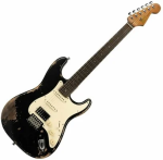 HENRY`S MUSIC Henry`s Stratocaster ST-1 "Mamba" - Black Relic