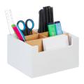Organizér na stôl s 5 priehradkami RD47983, biely
