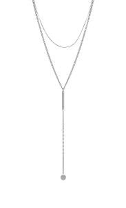 Troli Elegantný oceľový náhrdelník VGX1760S/RE