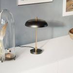 By Rydéns Shelby stolová lampa čierna/mosadz/zlatá