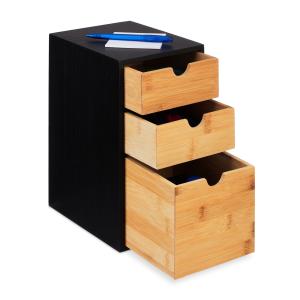 Stolový organizér na písacie potreby, RD48000, čierny