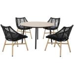 Zostava Záhradného Nábytku Carmelo, 120/74/120cm