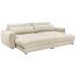 Mega Pohovka Loveseat Krémová