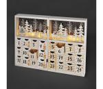 1V244 - LED Adventný kalendár LED/2xAAA