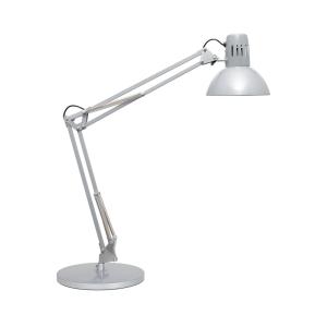 Stolná lampa MAULstudy, strieborná, stojan