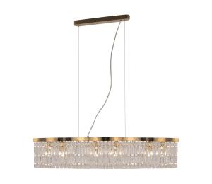 Maytoni Maytoni DIA005PL-06G - Luster na lanku DUNE 6xE14/60W/230V zlatá