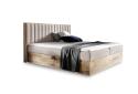 Expedo Manželská posteľ ELIE + topper, 160x200, dub lancelot/faro 20