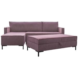 Rohová Sedacia Súprava, Staroružová