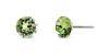 CRYSTalp Obľúbené náušnice so zelenými kryštálmi Tubby Mini 4200.PER.R