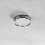 Stropné svietidlo Bully LED, matný nikel, Ø 14 cm