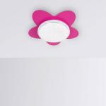 LED stropné svietidlo Flower Starlight, ružové