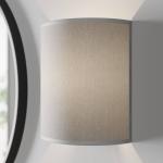 Nástenné svietidlo Alice so sivým odtieňom