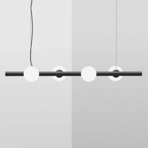 Závesné svietidlo Tin Tin štyri-light black