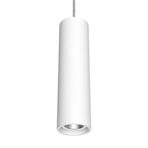 LED závesné svietidlo Fuzzy Ø8cm 15W 830 biela s povrchovou montážou