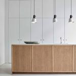 závesné svietidlo midgard K831, prírodný hliník