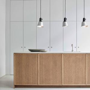 závesné svietidlo midgard K831, prírodný hliník