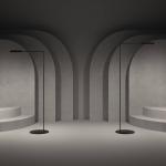 Stojacia lampa Lumina Flo LED 3 000K čierna