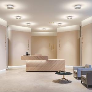 Stropné svietidlo Ribag Vior bold 40W 60° 3 000K biela