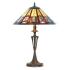 Stolová lampa Lillie v tiffany štýle