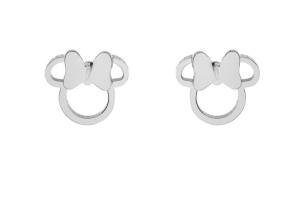 Disney Krásne oceľové náušnice Minnie Mouse E600181L-B.CS