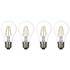 Led-žiarovka Multi, E27,max. 4 Watt,4 Ks