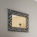 LED zrkadlové svetlo Espelho 80 cm hliník 4 000 K