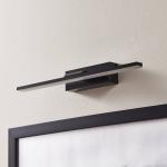 Nástenné svietidlo LED Miroir 40 cm čierne 4000K