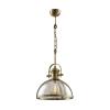 Závesné svietidlo AV-5063-1E sklo starožitná zlatá