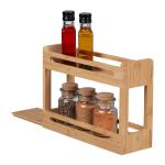 Bambusový výsuvný stojan na korenie RD48541