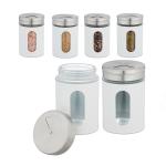 XL koreničky v sade 6 ks RD48265, biela