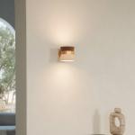 Easy Light Caramelo nástenné svetlo, kávová hnedá