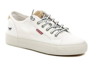 Mustang 1420-304-1 biele dámske tenisky EUR 42