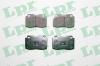 LPR Sada brzdových platničiek kotúčovej brzdy 05P010