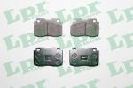 LPR Sada brzdových platničiek kotúčovej brzdy 05P010
