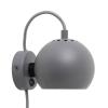 Nástenné svietidlo FRANDSEN Ball Magnet, svetlo sivá matná
