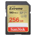 SanDisk Extreme SDXC 256 GB 180 MB/s V30 UHS-I U3