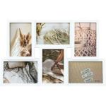 Multirám na 6 fotiek Falc 27072, biela