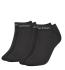CALVIN KLEIN - 2PACK gripper leanne čierne členkové dámske ponožky