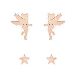 Disney Slušivý set bronzových náušníc Tinker Bell S600148PL-B.CS
