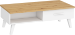 ArtCross Konferenčný stolík NORDIS-07 | 2D Farba: Dub ARTISAN/biela