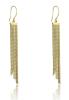 Emily Westwood Dlhé pozlátené náušnice Vivienne EWE23087G
