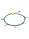 Marc Malone Korálkový náramok Gianna Blue Bracelet MCB23006G