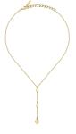 Trussardi Moderný dámsky pozlátený náhrdelník z ocele T-Design TJAXA09