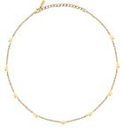 Trussardi Módny pozlátený náhrdelník pre ženy T-Logo TJAXC63