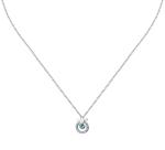 Trussardi Elegantný oceľový náhrdelník so zirkónmi T-Logo TJAXC55