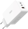 XO CE13, PD QC 3.0 65W, 1xUSB-A 2xUSB-C, sieťová nabíjačka, biela