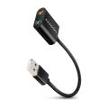 AXAGON ADA-12 USB2.0 - Stereo Audio Mini Adapter, 15 cm kábel