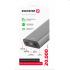 Swissten Aluminum powerbanka 20 000 mAh 20 W, PD, šedá 22013916