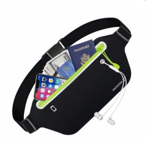 Športové puzdro Swissten Line okolo pása, čierna 32903400